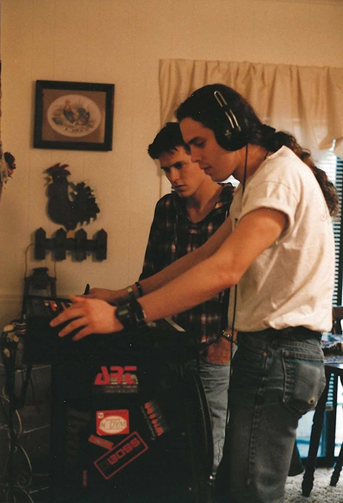 Blue with Erik, circa 1994