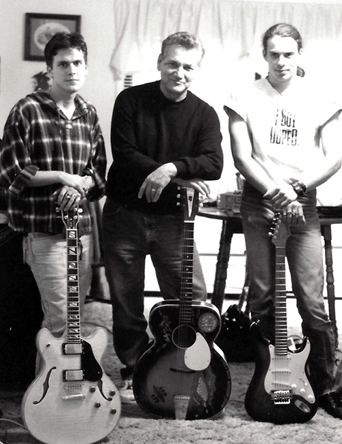 Erik, Billy Lee Riley and Blue