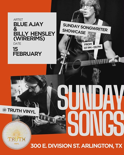 Sunday Songs 15 Feb 2026