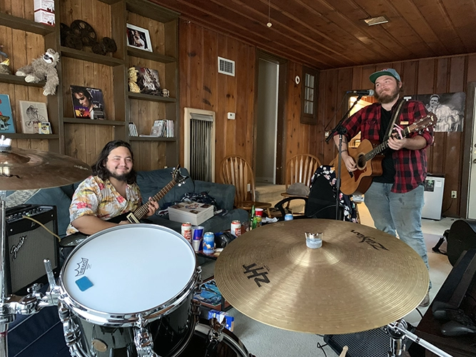 Blue's homies, Ramiro Muniz and Nils Jordan Bishop