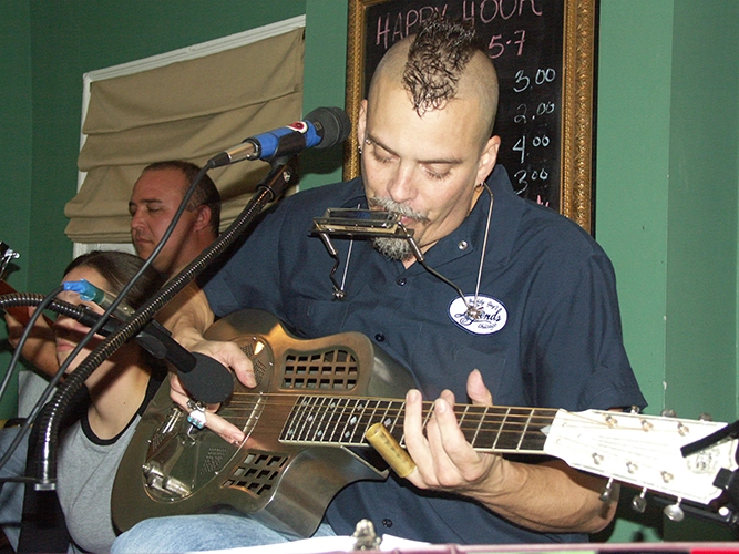 Blue Ajay with the Black Hat Clowns